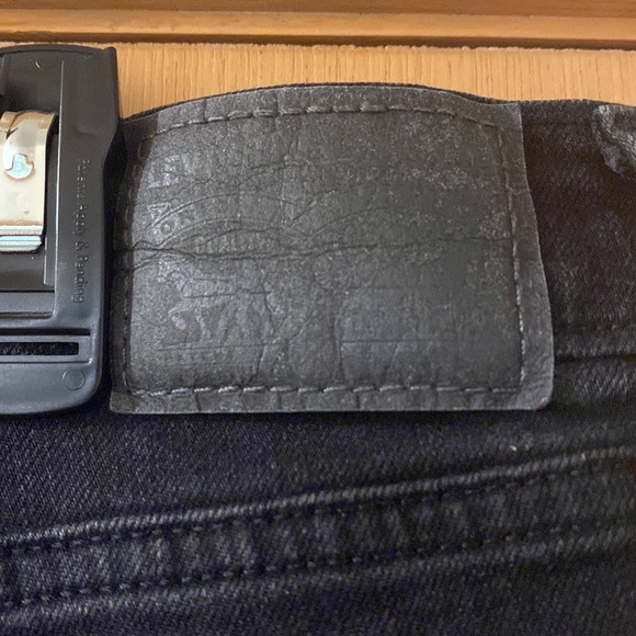 Levi’s Women’s 505 Straight Jeans Black W34 L30 (18) - Picture 11 of 15